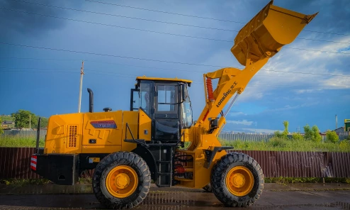 Фронтальный погрузчик Lonking CDM835, 3 гидролинии